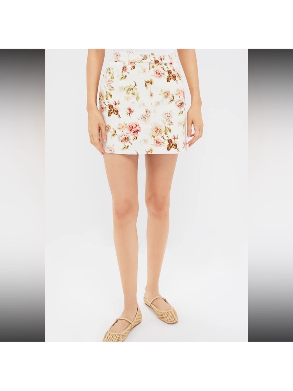 Tuckernuck romantic pippa denim Mini Skirt